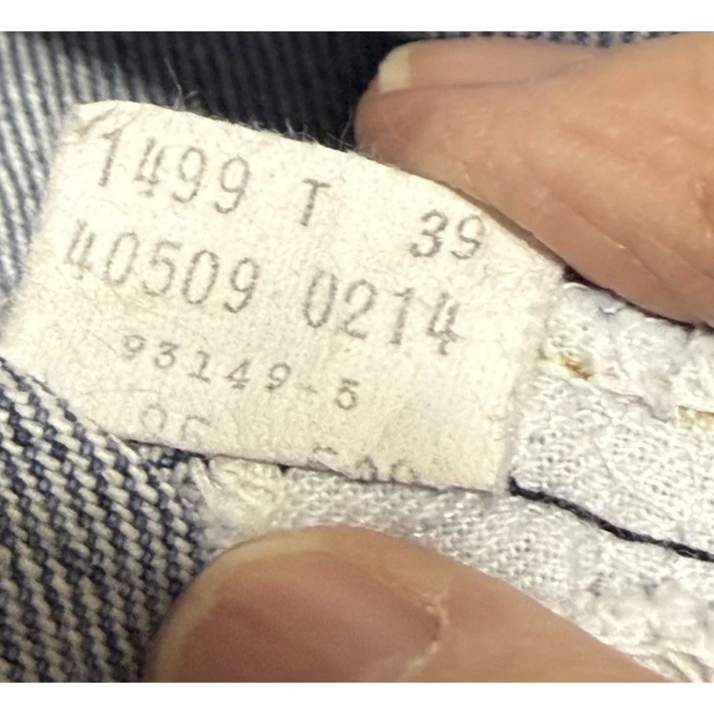 Vintage Levi's Orange Tab Men's Blue Denim Jeans Size 36 x 28‎ Measured